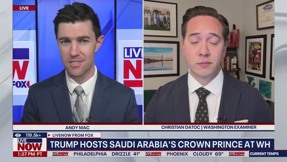 Trump hosts Saudi Arabia's Crown Prince at WH