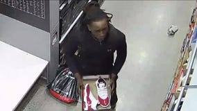 Suspect caught on surveillance shoplifting sneakers from South Jersey Nike store