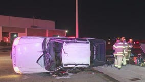 7 teens injured in rollover crash
