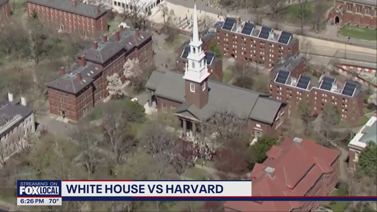 White House freezes Harvard grants