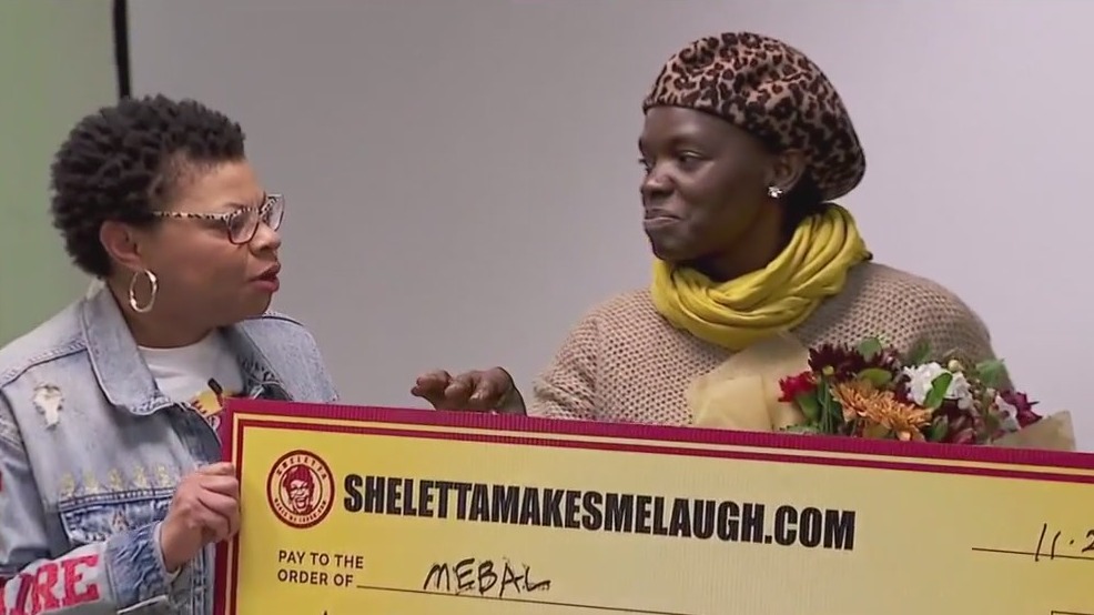 Hero school bus driver rewarded for rescuing boy