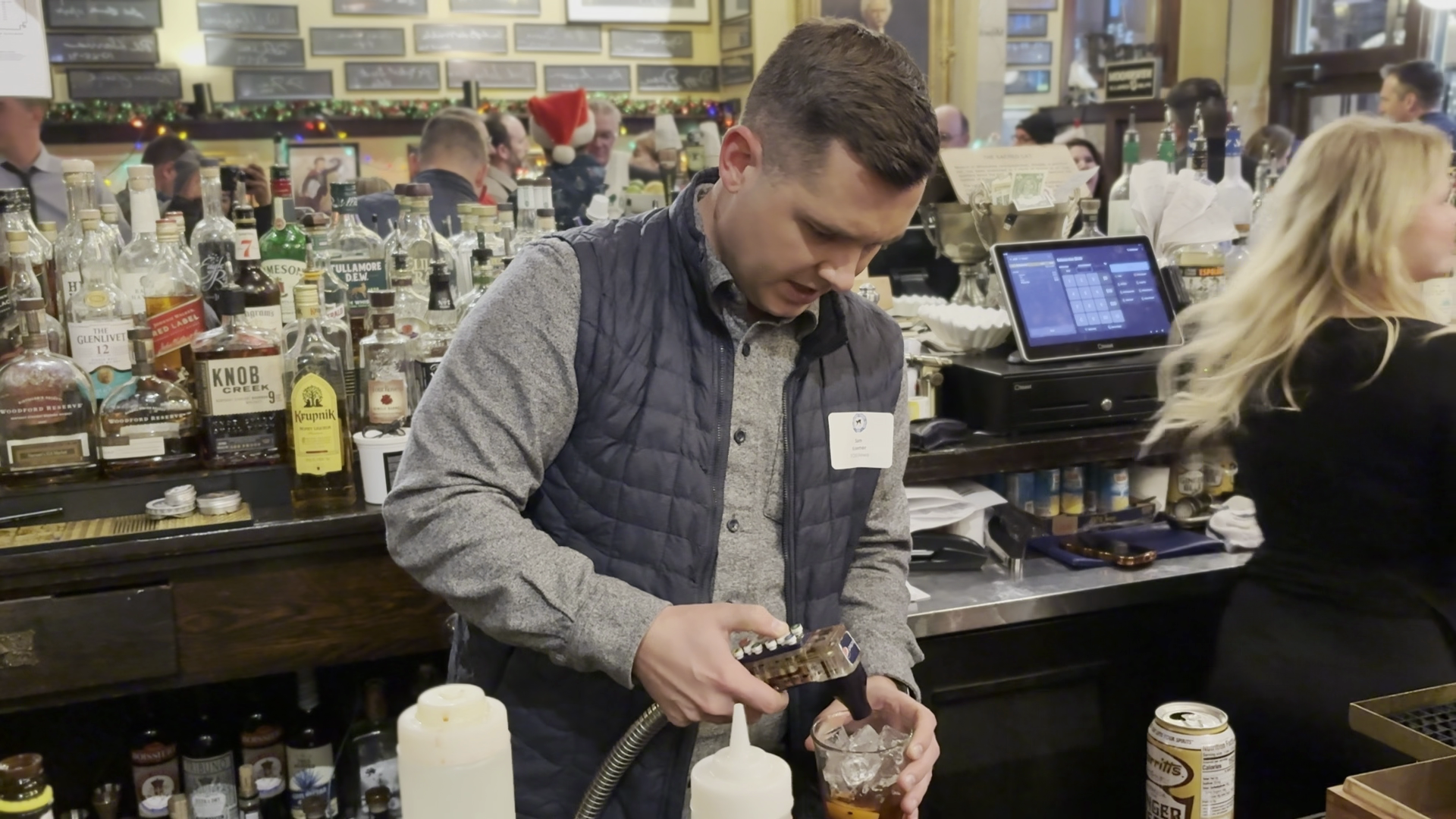 FOX6 media personalities bartending