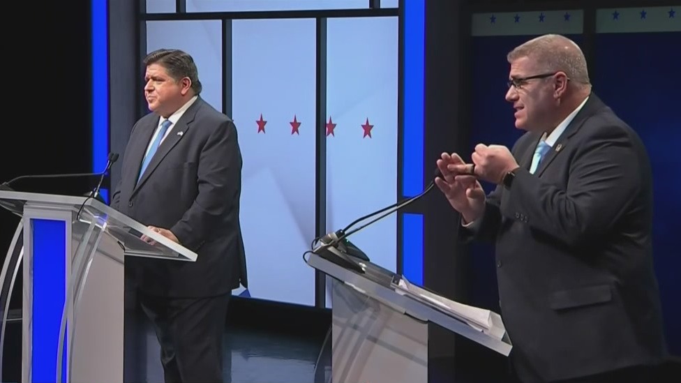 Pritzker, Bailey square-off over SAFE-T Act in first debate