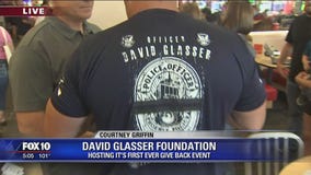 David Glasser Foundation holds first ever give back backpack event