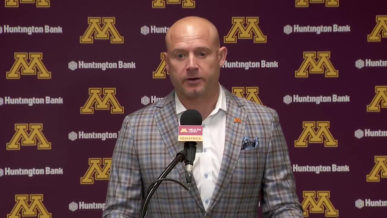 P.J. Fleck calls Gophers' 41-3 loss at Iowa 'unacceptable' [FULL]