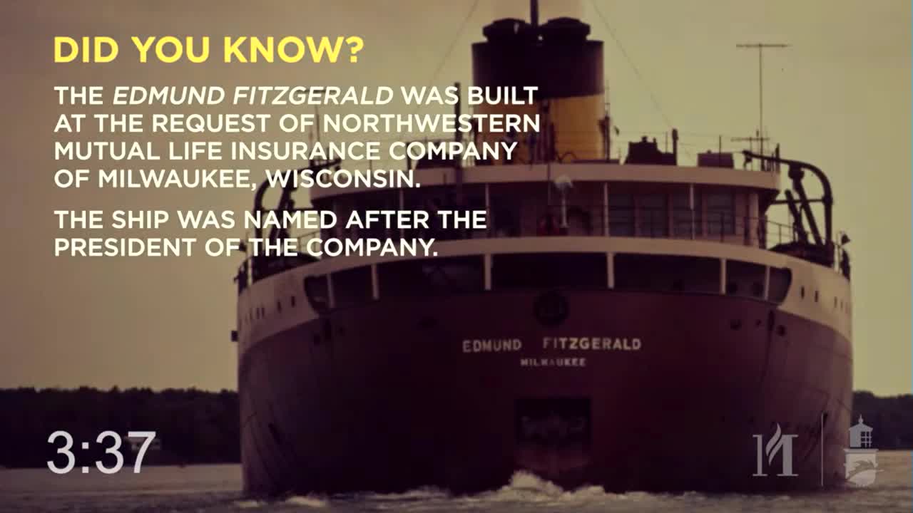 Split Rock Lighthouse Edmund Fitzgerald Memorial ceremony [RAW]