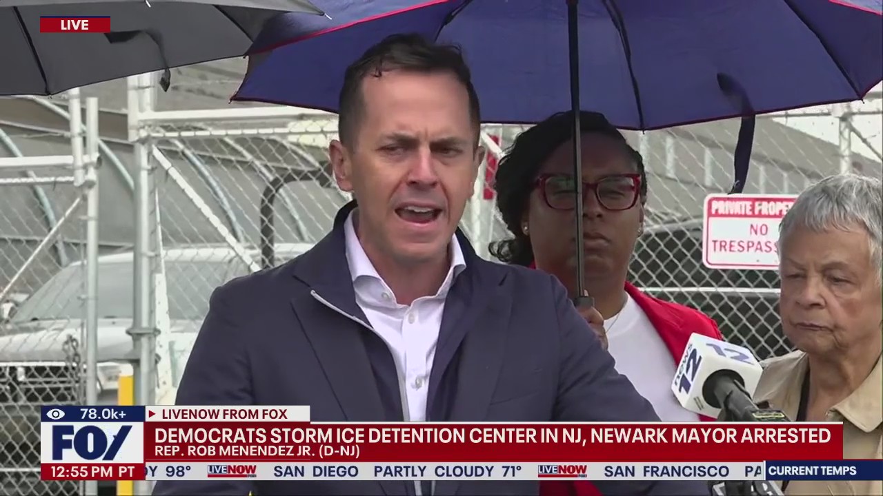 Dems respond to Newark mayor arrest at ICE center