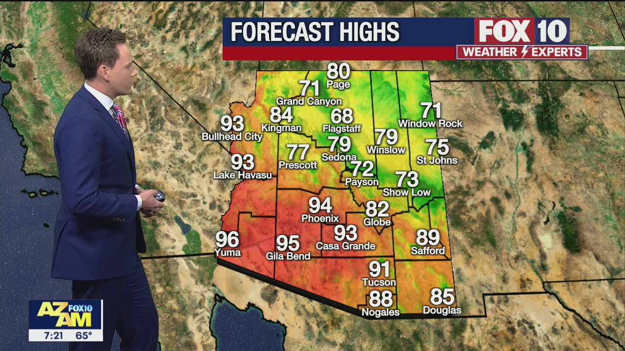 Morning Weather Forecast - 4/10/21