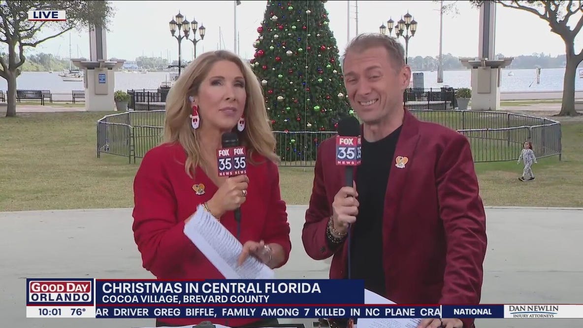 Christmas in Central Florida - Cocoa Village