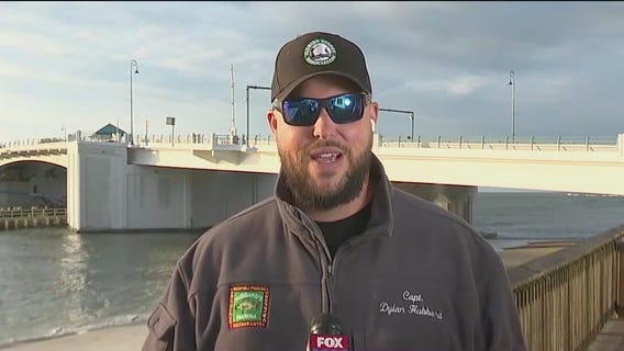 How do fish react to cooler ?winter? weather in Tampa Bay?