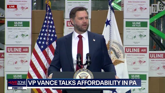 'We inherited a mess:' Vance talked affordability in PA