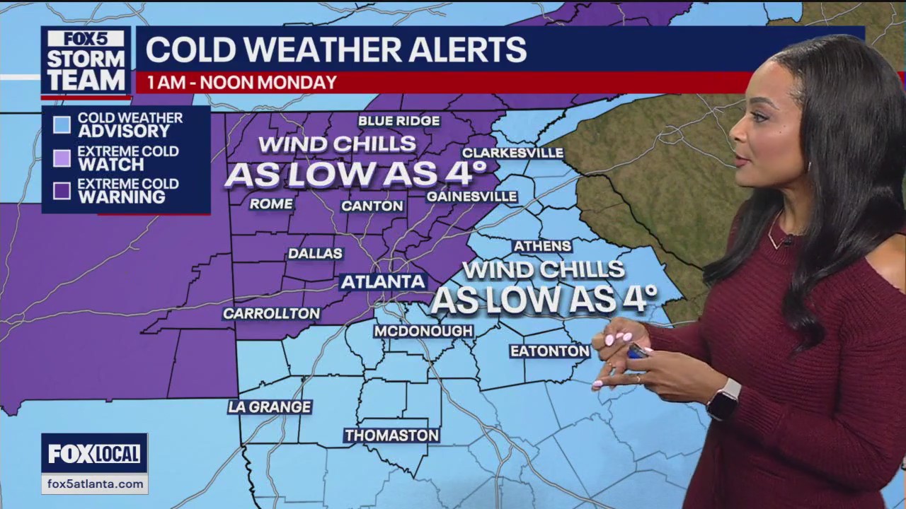 Sunday evening forecast update