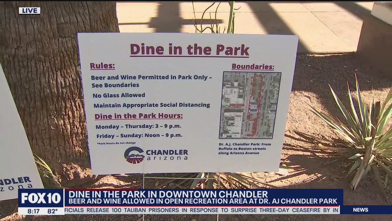 'Dine in the Park': Picnic in the park with your favorite adult beverage