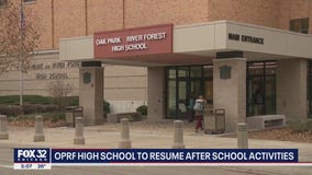 Oak Park and River Forest High School to resume after-school activities