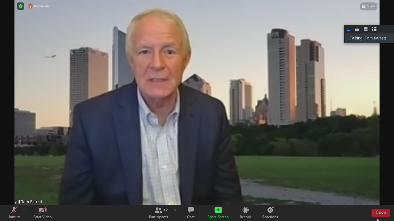 Barrett comments on Senate confirmation