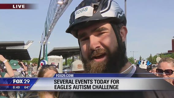 Players, fans rally for Eagles Autism Challenge