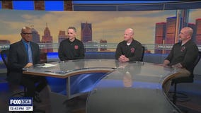 Michigan Professional Fire Fighters Union supporting Michigan food banks