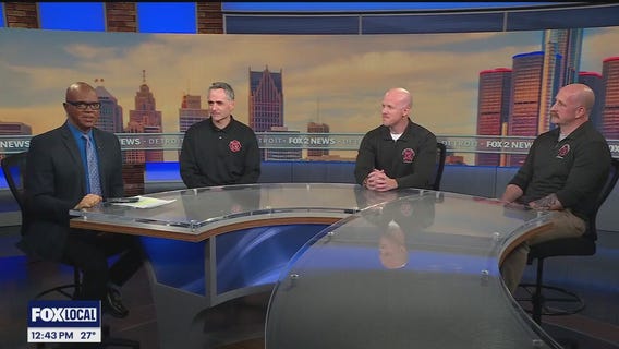 Michigan Professional Fire Fighters Union supporting Michigan food banks