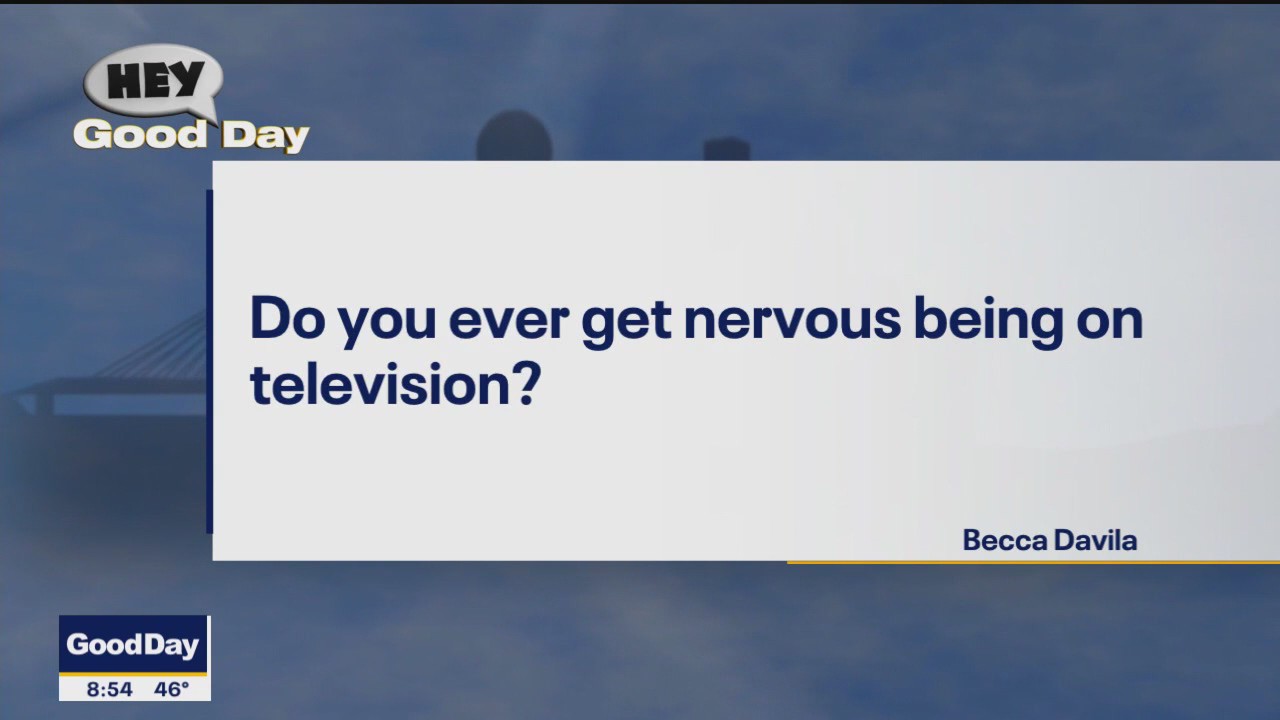 Does Lauren get nervous on camera? | Hey Good Day!