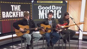 The Backfires perform in FOX 7 Austin studios