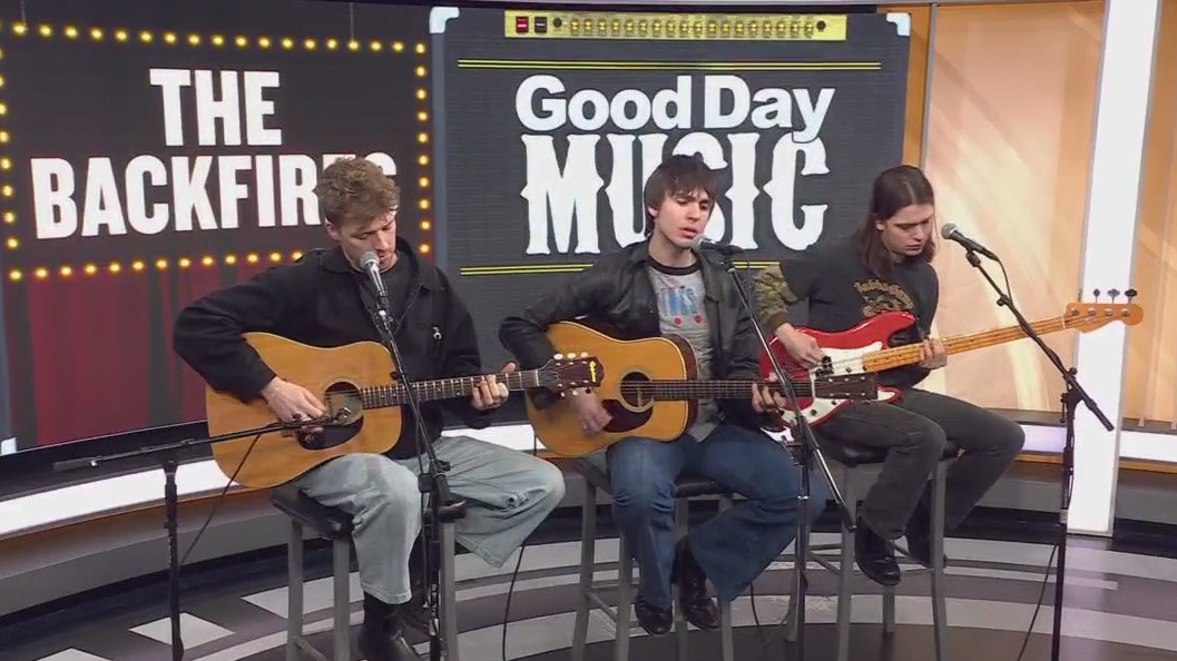 The Backfires perform in FOX 7 Austin studios