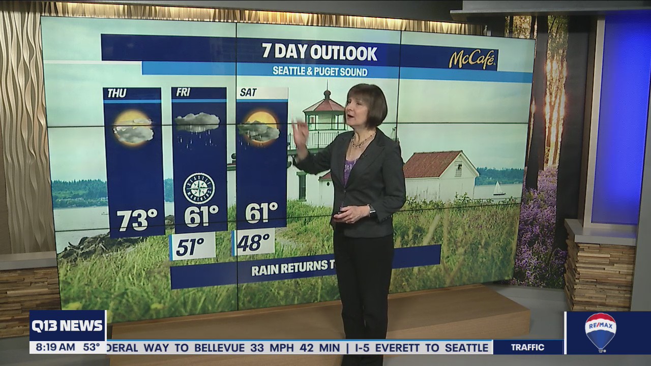 Another nice day Thursday