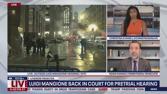Luigi Mangione back in court for pretrial hearing