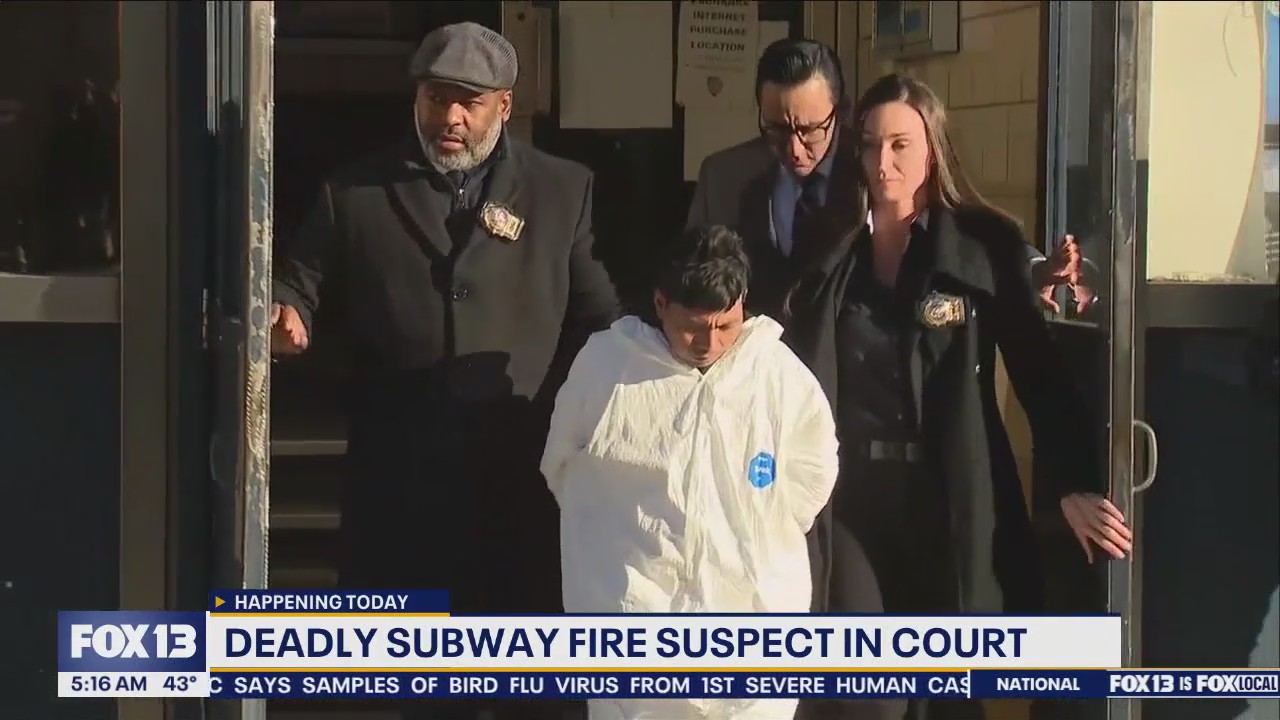 Deadly NYC subway fire suspect in court | FOX 13 Seattle