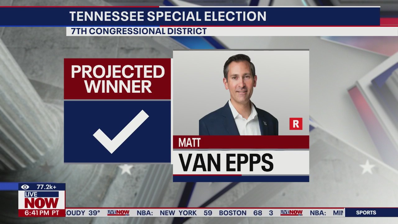 GOP's Matt Van Epps wins Tennessee special election, AP projects