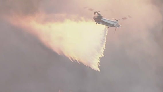 The aircraft fighting the California wildfires