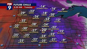 Weather forecast: Dangerous wind chills ahead
