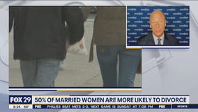 50% of married women are more likely to divorce