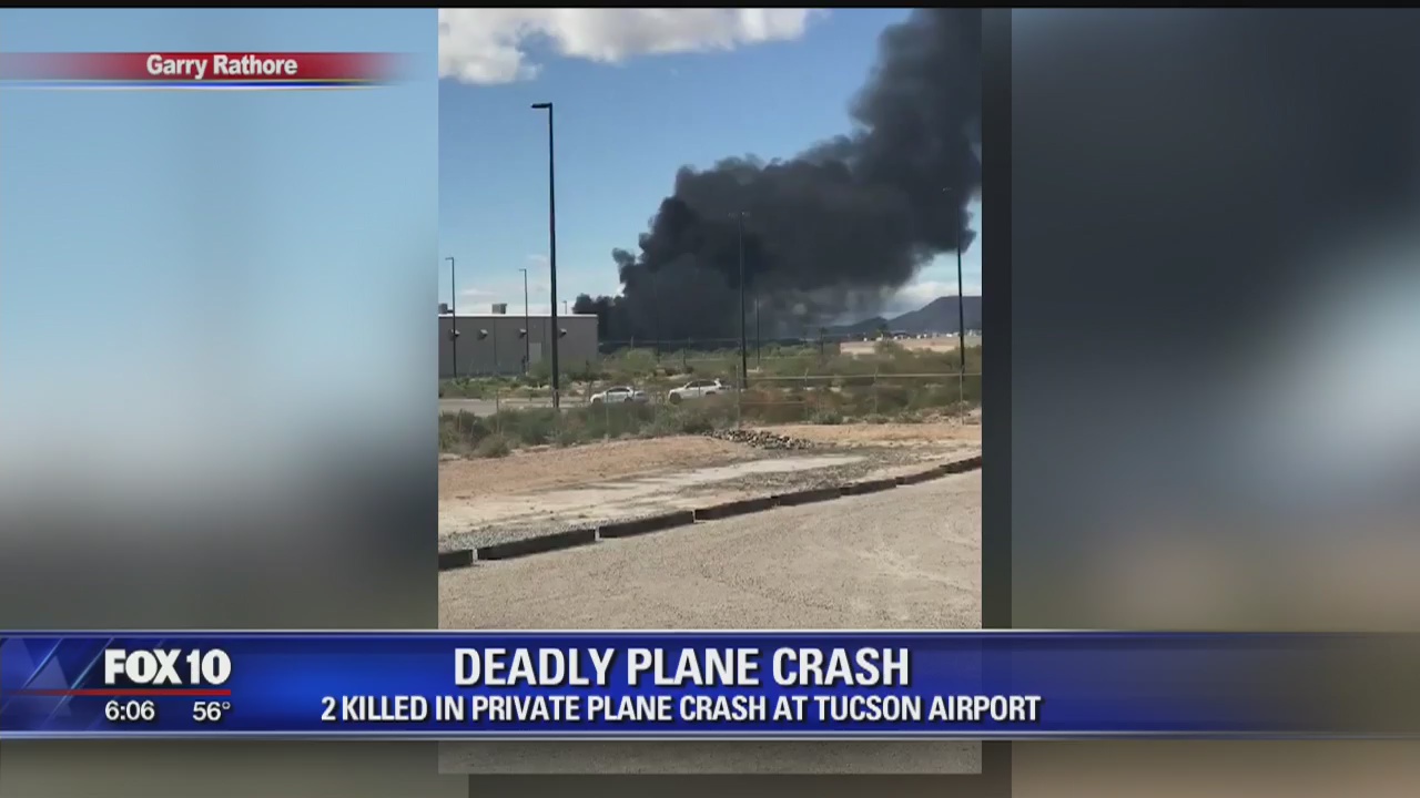 2 dead in private plane crash at Tucson airport