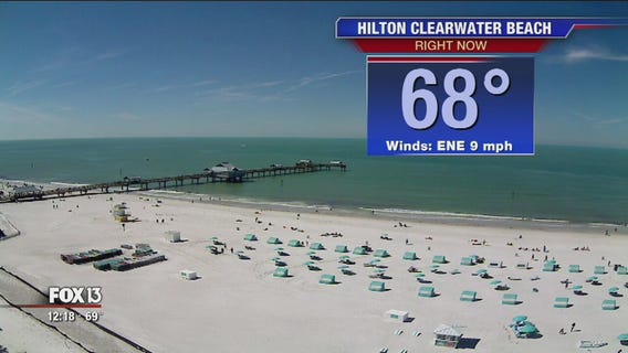 Friday afternoon weathercast