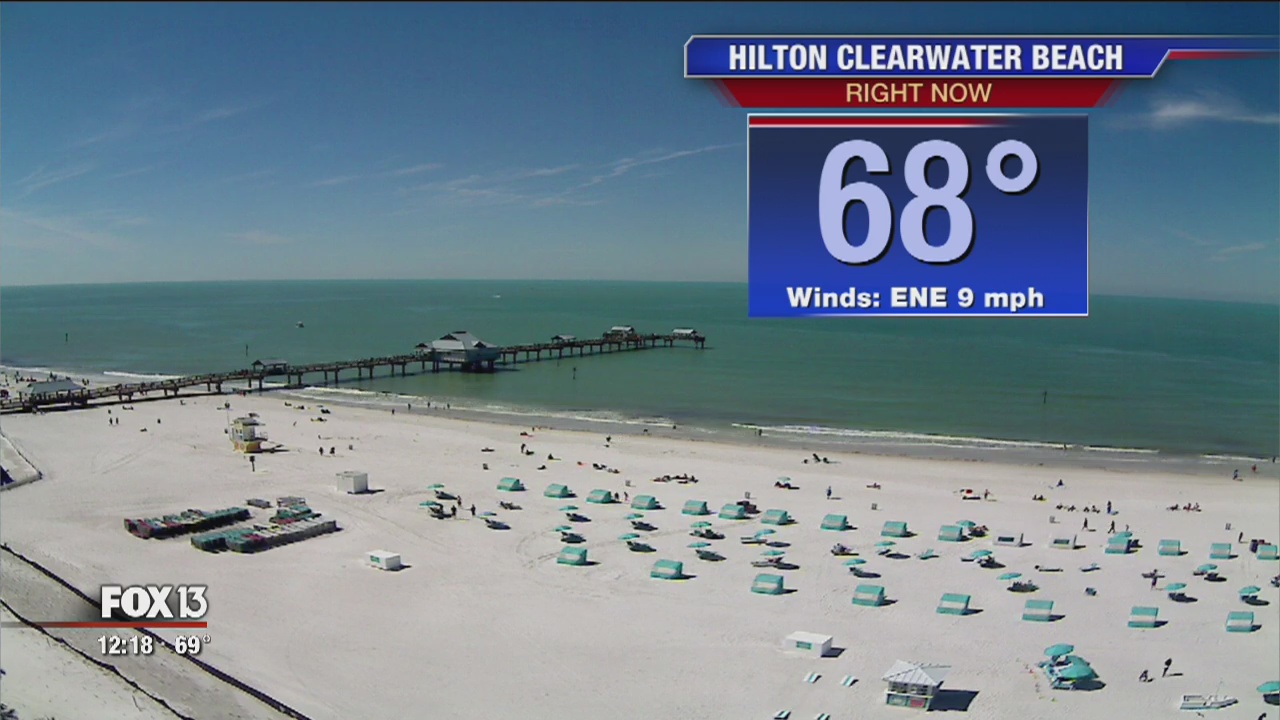 Friday afternoon weathercast