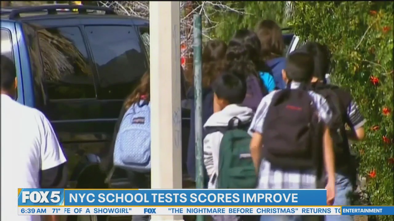 NYC student test scores rise despite 40% failing math and reading