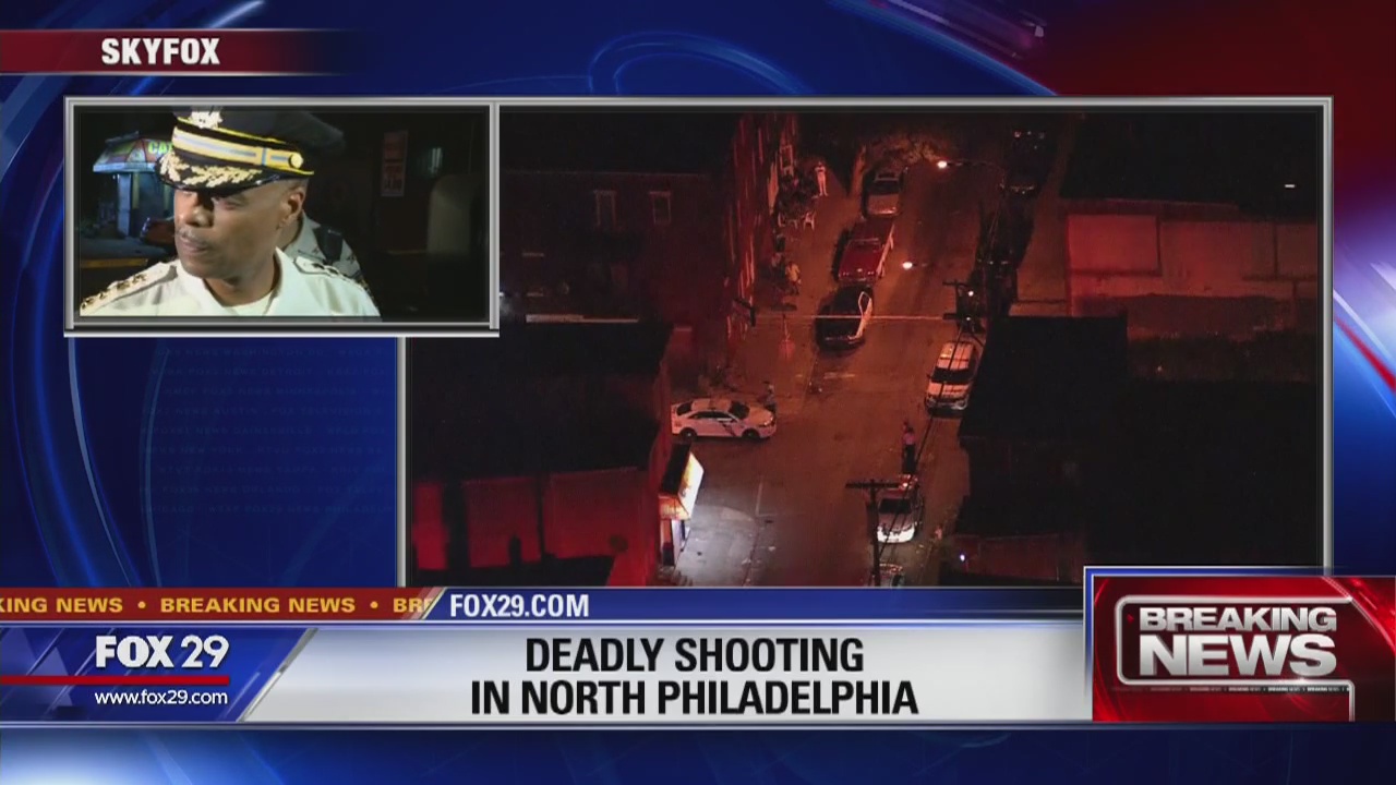 Police: 2 dead, 4 wounded in North Philadelphia shooting | FOX 29 ...