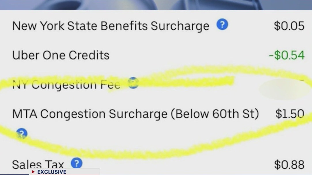 Congestion fee error hits Uber riders again