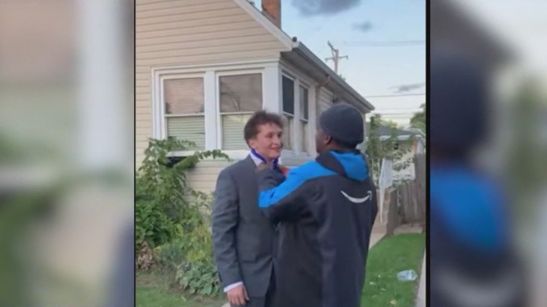 Amazon delivery driver went the extra mile