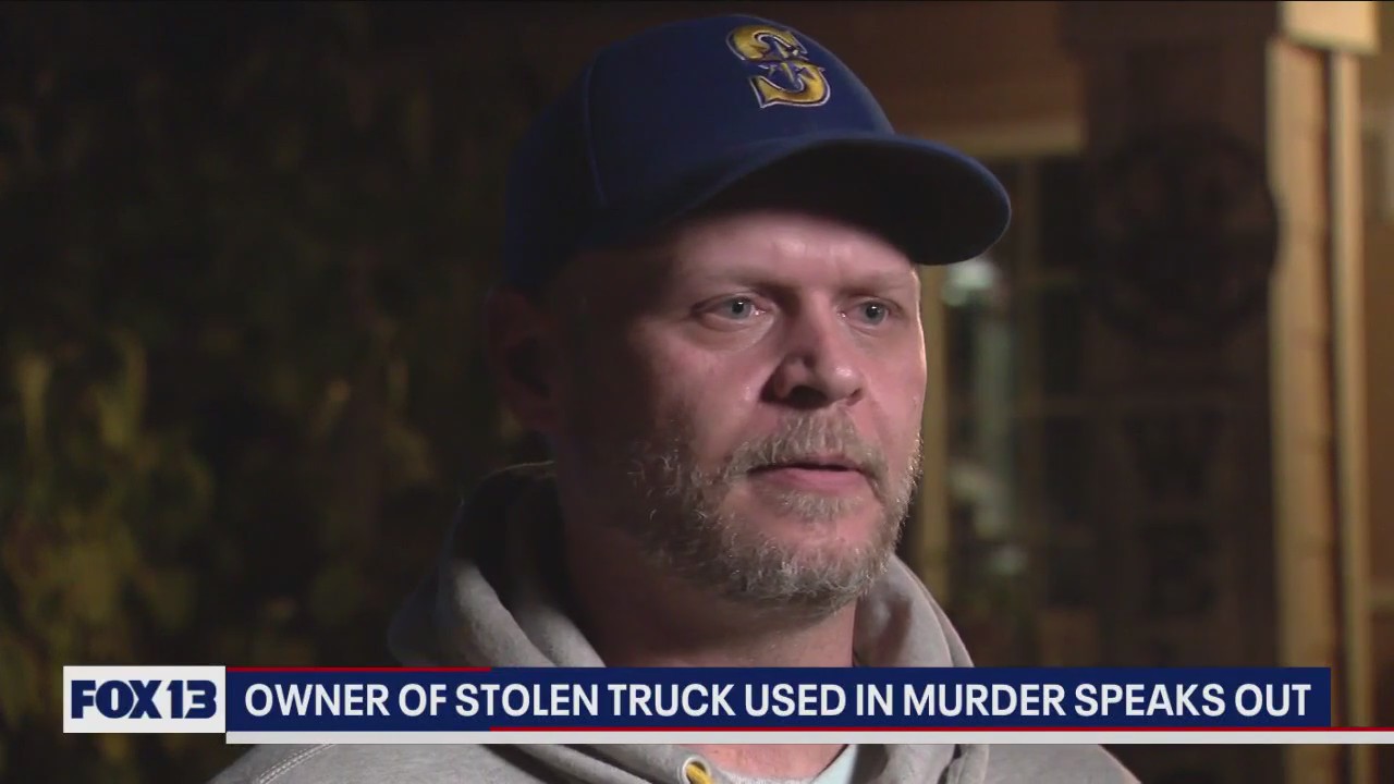 Owner of stolen truck used in murder speaks out