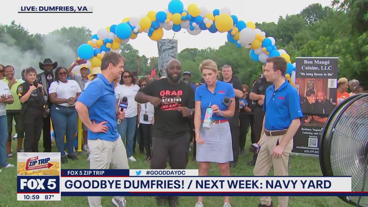 Saying goodbye from Dumfries!