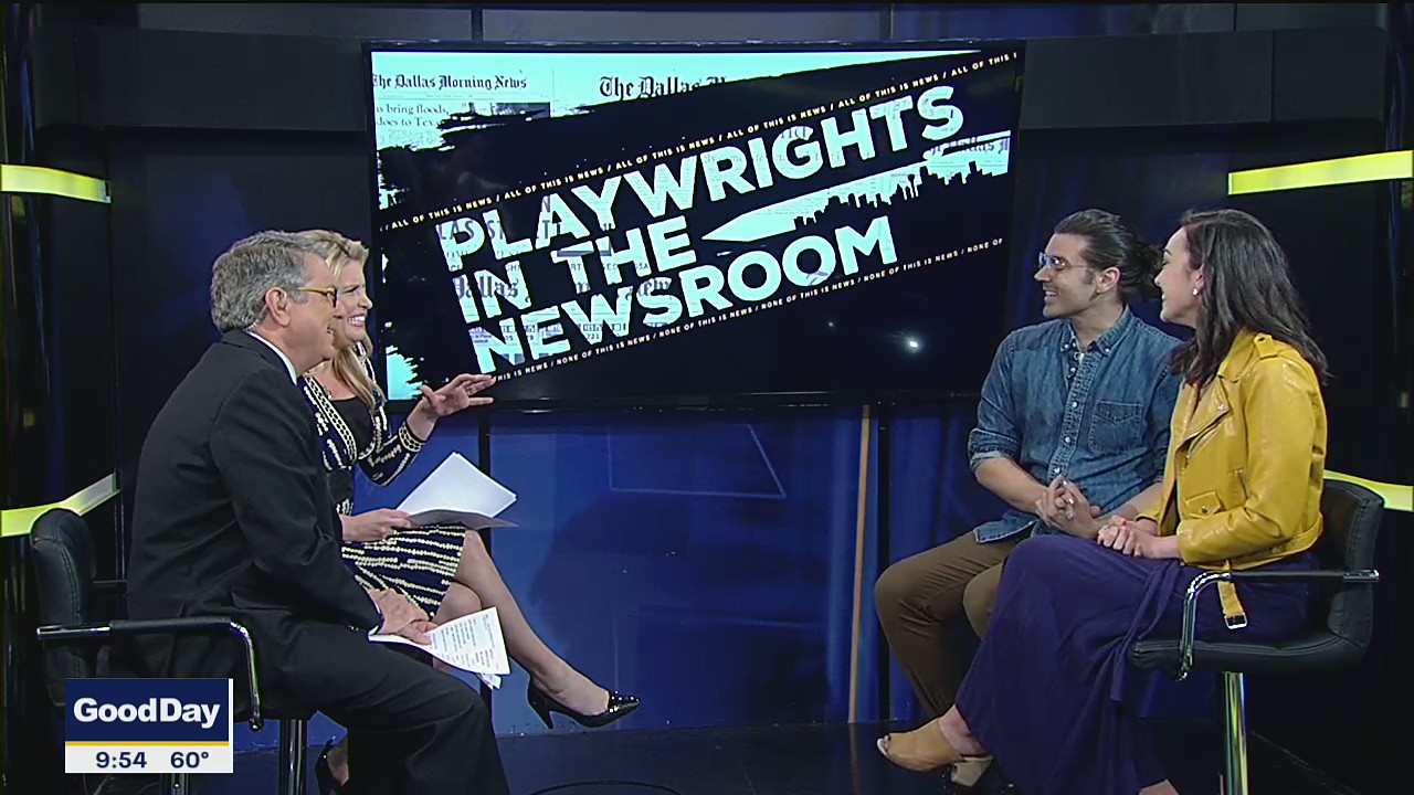 Playwrights in the Newsroom premieres Thursday