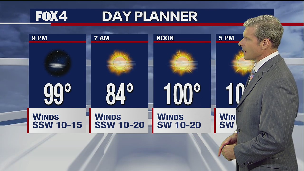 July 18 evening forecast