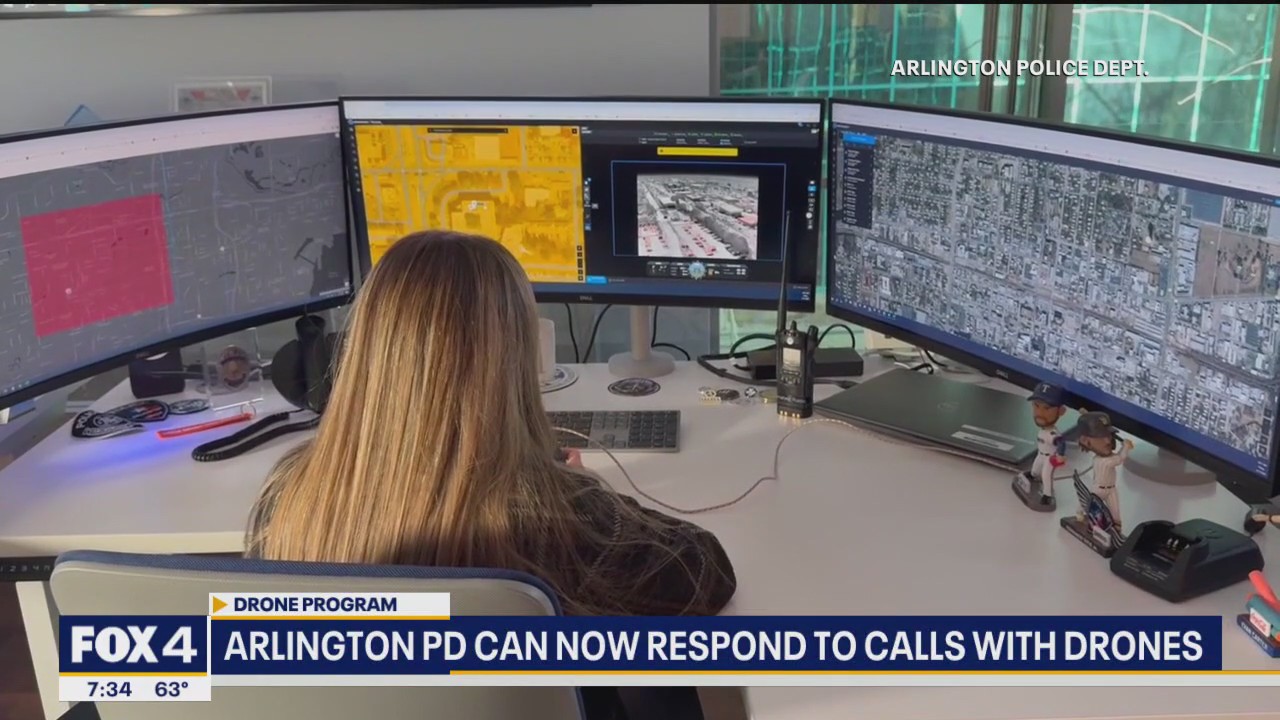 Arlington police will now respond to calls with drones