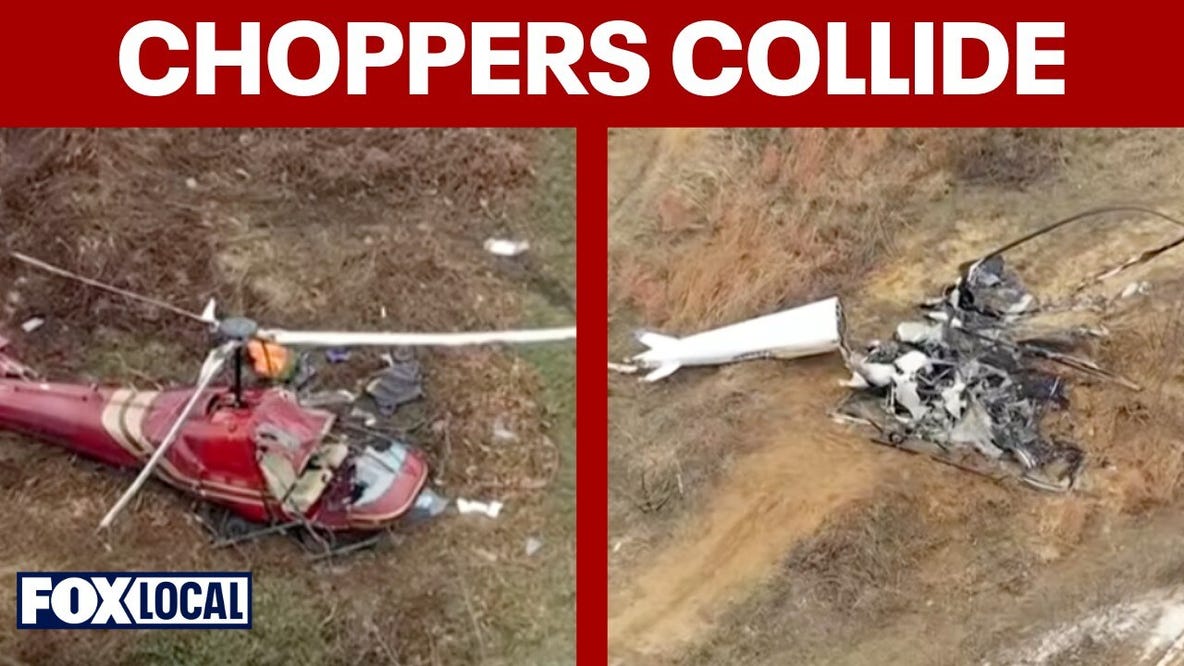 2 helicopters crash in NJ; one dead, one critically injured