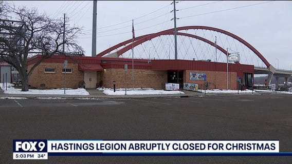 Hastings American Legion abruptly closes on Christmas Eve