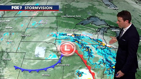 MN weather: Rainy mix in southern MN early Tuesday