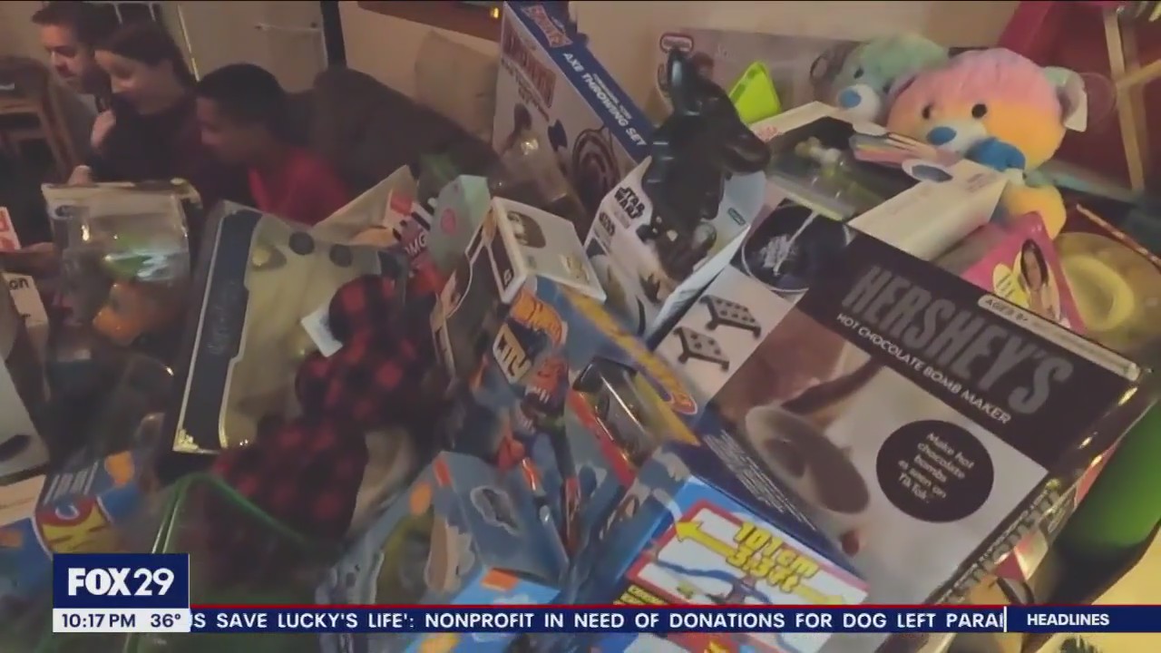 10-year-old Gloucester County boy continues succesful hot cocoa stand benefiting Toys for Tots, CHOP