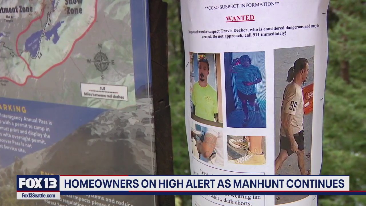 WA homeowners on high alert as Travis Decker search continues