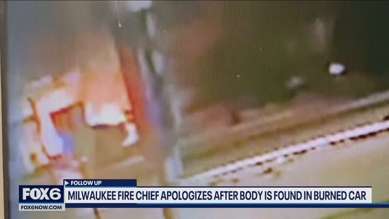 Body in burned car, Milwaukee fire chief offers apology